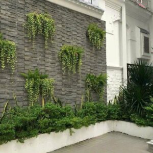 Đá núi lửa ghép 10*50