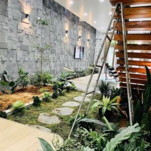 Đá núi lửa ốp tường ghép 10 size