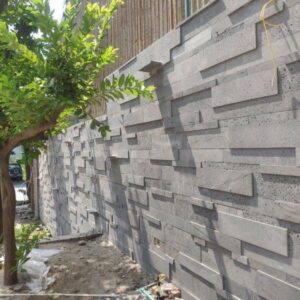 Đá núi lửa ốp tường ghép 8 size