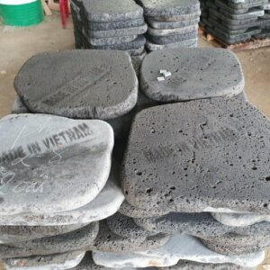 Đá núi lửa sân vườn quay 5cm